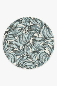 Bananas Blue Rug