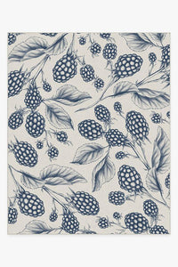 Berry Blue Rug