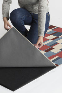 Blockera Red Rug