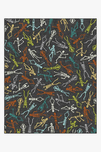 Bone Dance Technicolor Rug