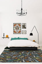 Load image into Gallery viewer, Bone Dance Technicolor Rug
