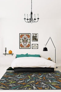 Bone Dance Technicolor Rug