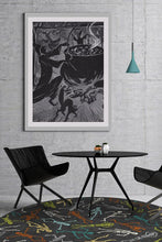 Load image into Gallery viewer, Bone Dance Technicolor Rug
