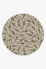 Load image into Gallery viewer, Bone Dance White Rug
