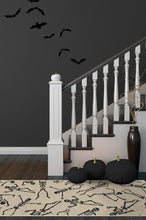 Load image into Gallery viewer, Bone Dance White Rug
