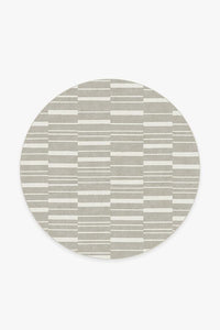 Broken Stripe Grey Rug
