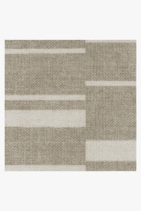Broken Stripe Grey Rug