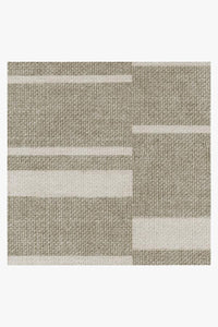 Broken Stripe Grey Rug