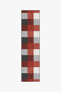 Buffalo Plaid Black & Red Rug