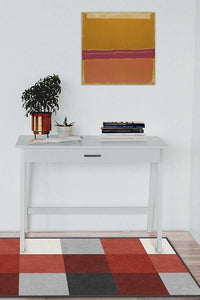 Buffalo Plaid Black & Red Rug