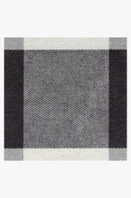 Load image into Gallery viewer, Buffalo Plaid Black &amp; White Rug

