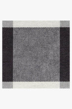Load image into Gallery viewer, Buffalo Plaid Black &amp; White Rug
