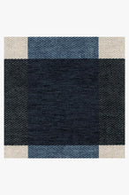 Load image into Gallery viewer, Buffalo Plaid Blue &amp; Ivory Rug
