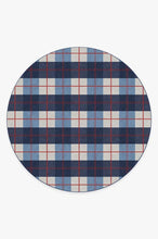 Load image into Gallery viewer, Buffalo Plaid Red &amp; Blue Rug
