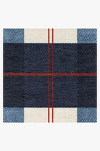 Load image into Gallery viewer, Buffalo Plaid Red &amp; Blue Rug

