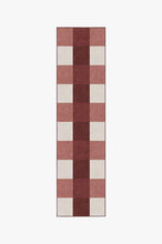 Load image into Gallery viewer, Buffalo Plaid Red &amp; White Rug
