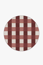 Load image into Gallery viewer, Buffalo Plaid Red &amp; White Rug

