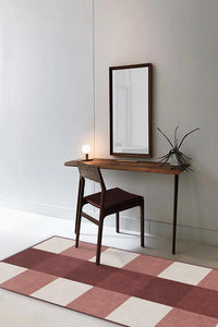 Buffalo Plaid Red & White Rug