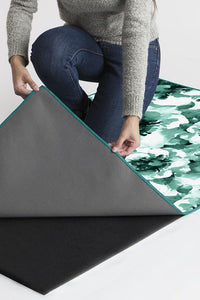 Buttercup Teal Rug