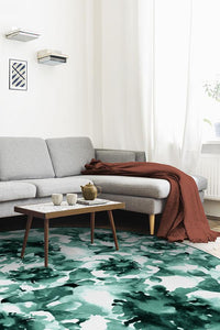 Buttercup Teal Rug