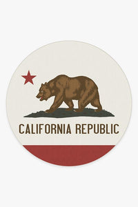 California Red Rug