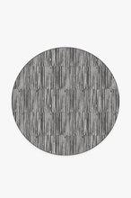 Load image into Gallery viewer, Caspian Stripe Black Rug
