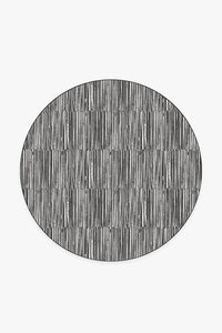 Caspian Stripe Black Rug