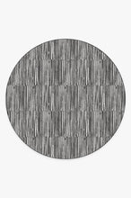 Load image into Gallery viewer, Caspian Stripe Black Rug

