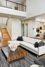 Load image into Gallery viewer, Caspian Stripe Black Rug

