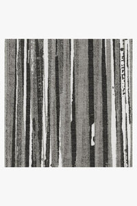 Caspian Stripe Black Rug