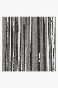 Caspian Stripe Black Rug
