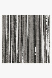 Caspian Stripe Black Rug
