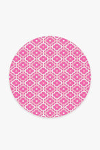 Load image into Gallery viewer, Chloe Trellis Fuchsia Pink Rug

