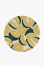 Load image into Gallery viewer, Citrus Teal Rug
