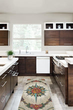 Load image into Gallery viewer, Compass Rose Rug
