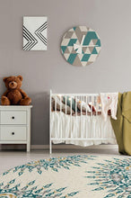 Load image into Gallery viewer, Cosima Teal Rug
