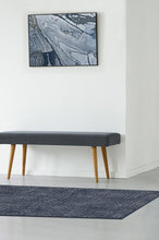 Load image into Gallery viewer, Crosshatch Sapphire Rug
