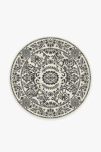 Delphina Black & White Rug