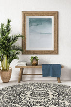 Load image into Gallery viewer, Delphina Black &amp; White Rug
