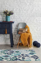 Load image into Gallery viewer, Eisley Teal Rug
