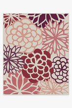 Load image into Gallery viewer, Emma Floral Rouge Pink Rug

