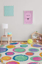 Load image into Gallery viewer, Freckles Multicolor Rug
