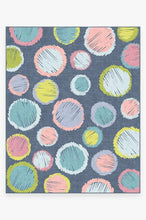 Load image into Gallery viewer, Freckles Teal Rug

