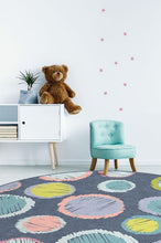 Load image into Gallery viewer, Freckles Teal Rug
