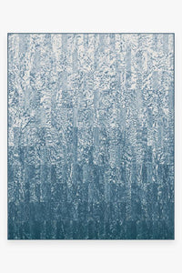 Granite Ombre Slate Blue Rug