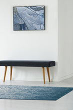 Load image into Gallery viewer, Granite Ombre Slate Blue Rug
