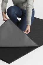 Load image into Gallery viewer, Heathered Solid Charcoal Rug
