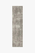 Load image into Gallery viewer, Herringbone Batik Ash Grey Rug
