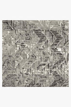 Load image into Gallery viewer, Herringbone Batik Ash Grey Rug
