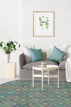 Load image into Gallery viewer, Kavi Diamond Polychrome Rug
